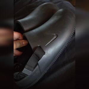 Nike All-Black Slip-On Clog